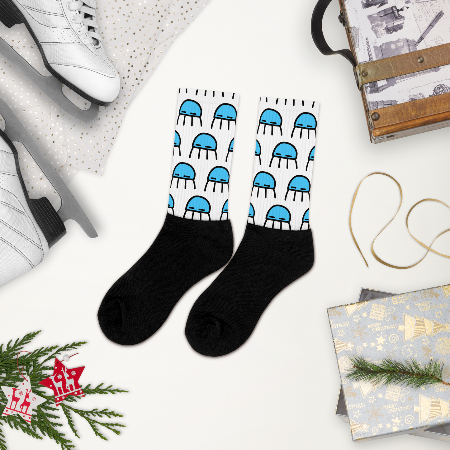 Chaussettes méduse