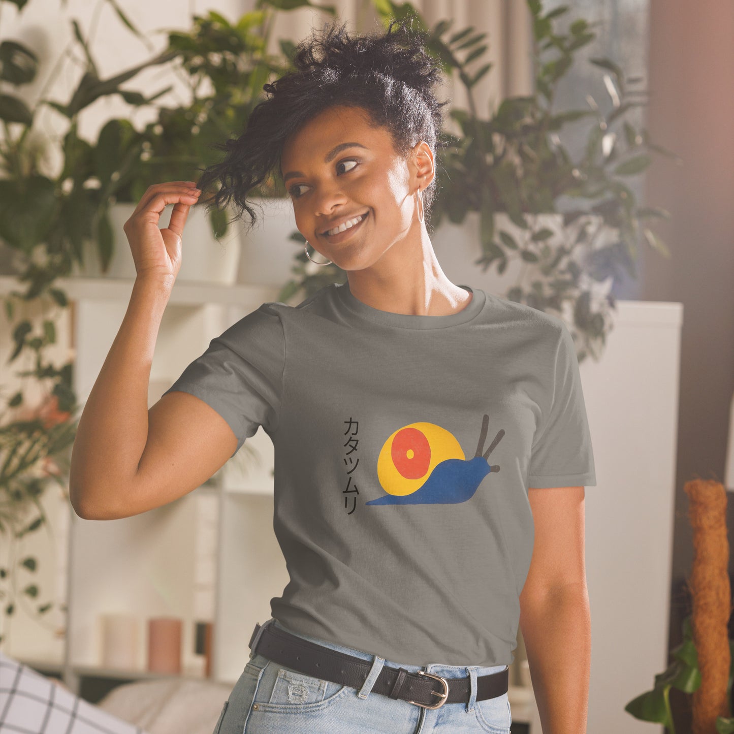 T-shirt Escargot clair