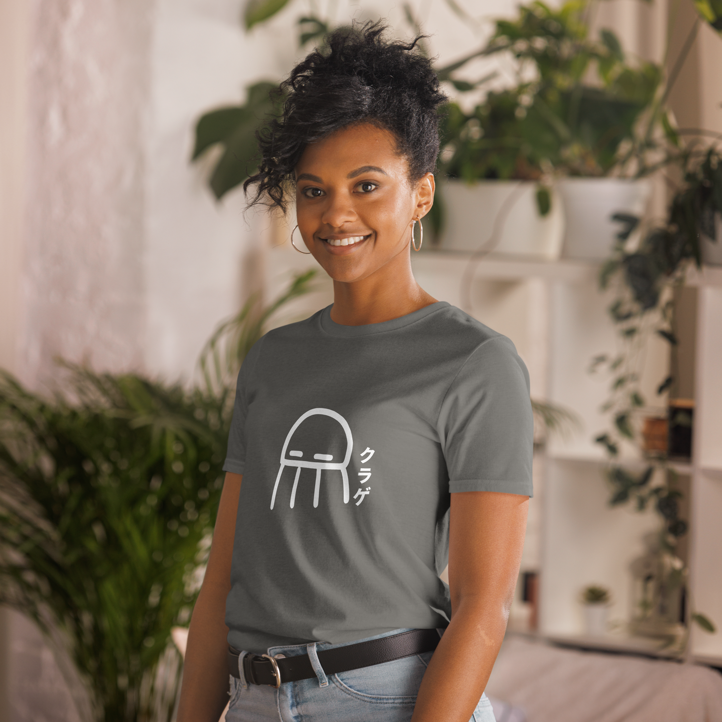 T-shirt Méduse sombre