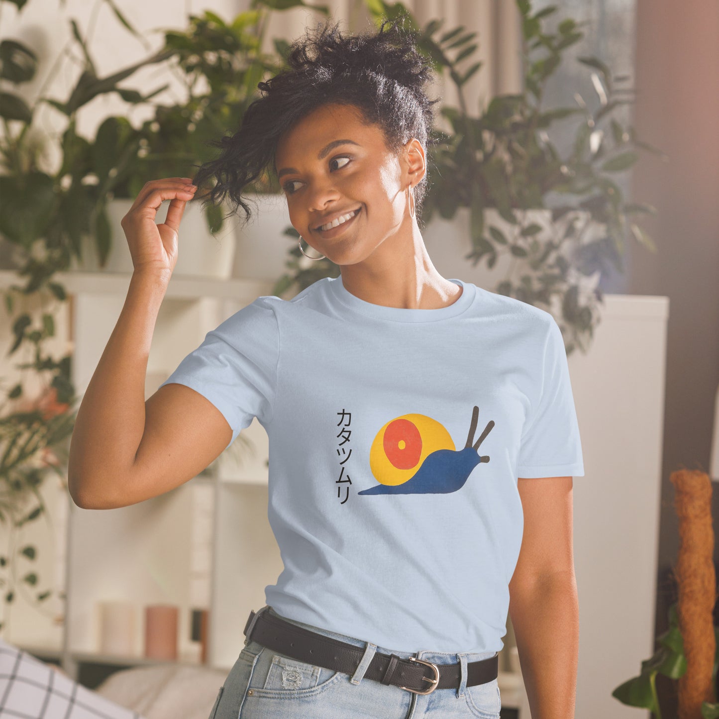 T-shirt Escargot clair
