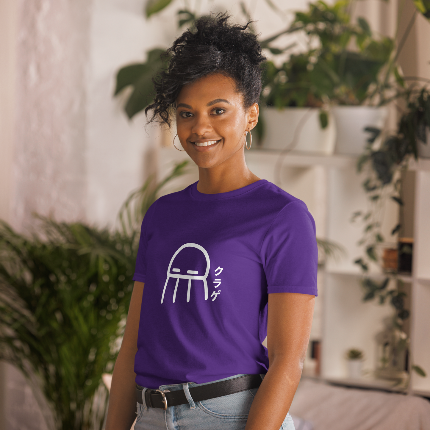 T-shirt Méduse sombre