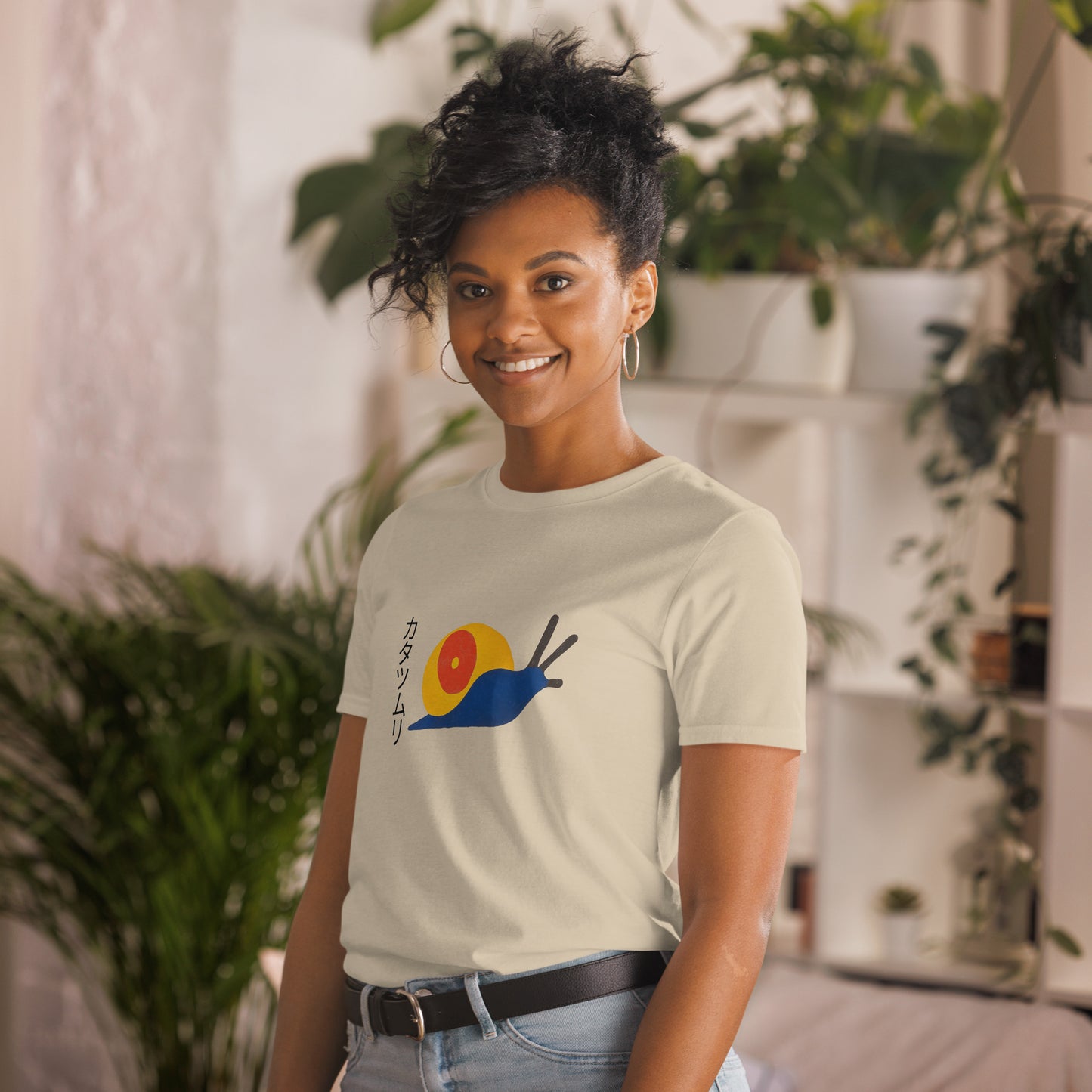 T-shirt Escargot clair